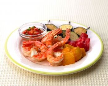 海老野菜素揚げ