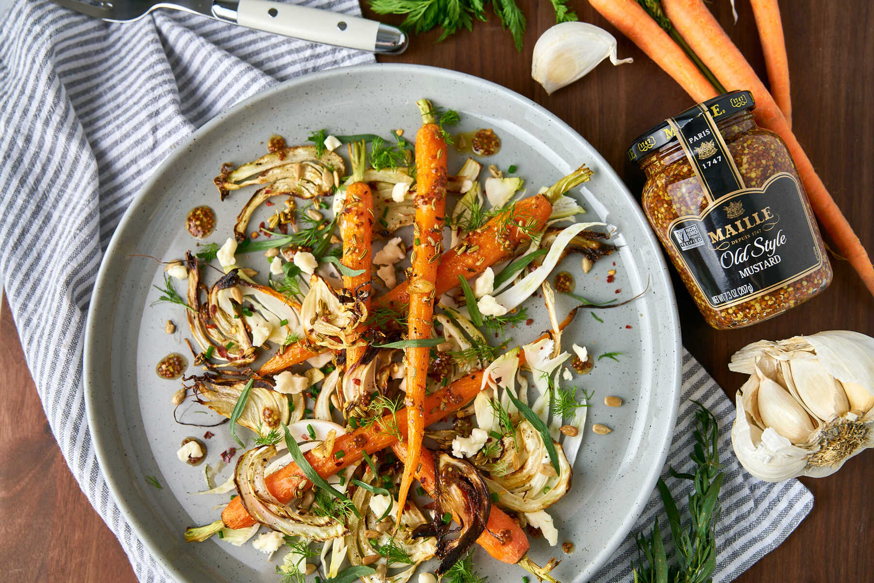 ニンジンとフェンネルのサラダ