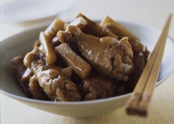マイユレシピ 鶏手羽元とごぼうのビネガー煮