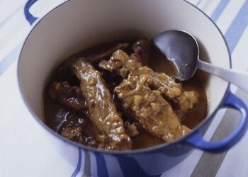 マイユレシピ スペアリブのマスタードビール煮